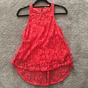 Lace Racerback Top